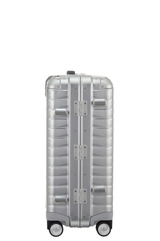 Samsonite PROXIS ALU kabinkoffert 55 cm 4 hjul Aluminium-Harde kofferter-BagBrokers