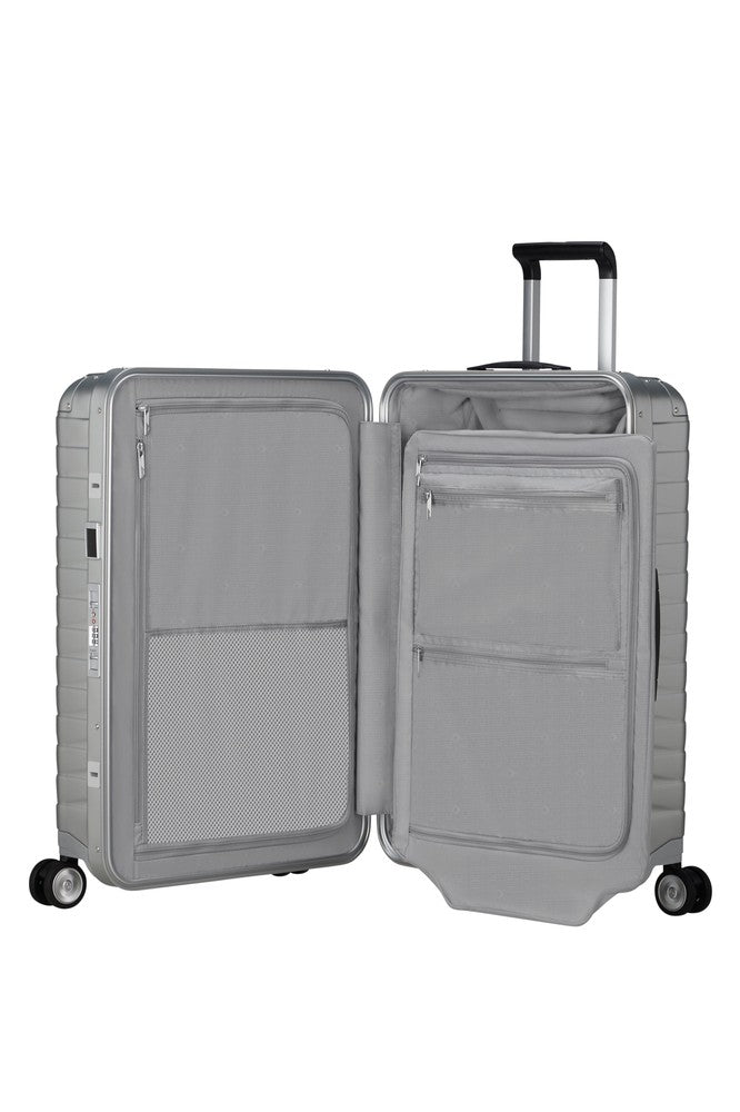 Samsonite PROXIS ALU medium koffert 69 cm /71 L Aluminium-Harde kofferter-BagBrokers