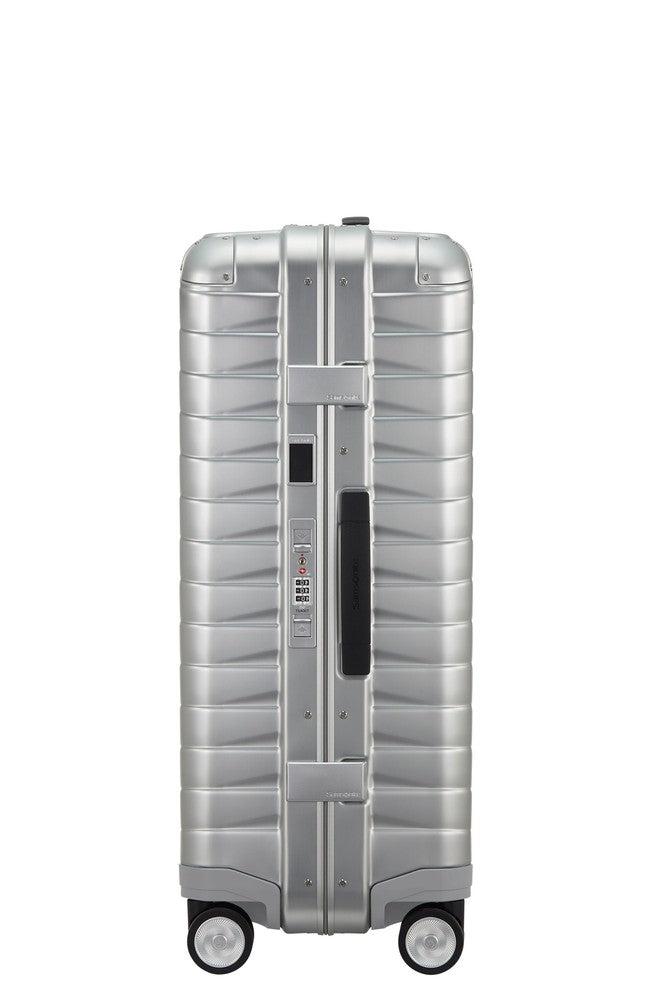 Samsonite PROXIS ALU medium koffert 69 cm /71 L Aluminium-Harde kofferter-BagBrokers