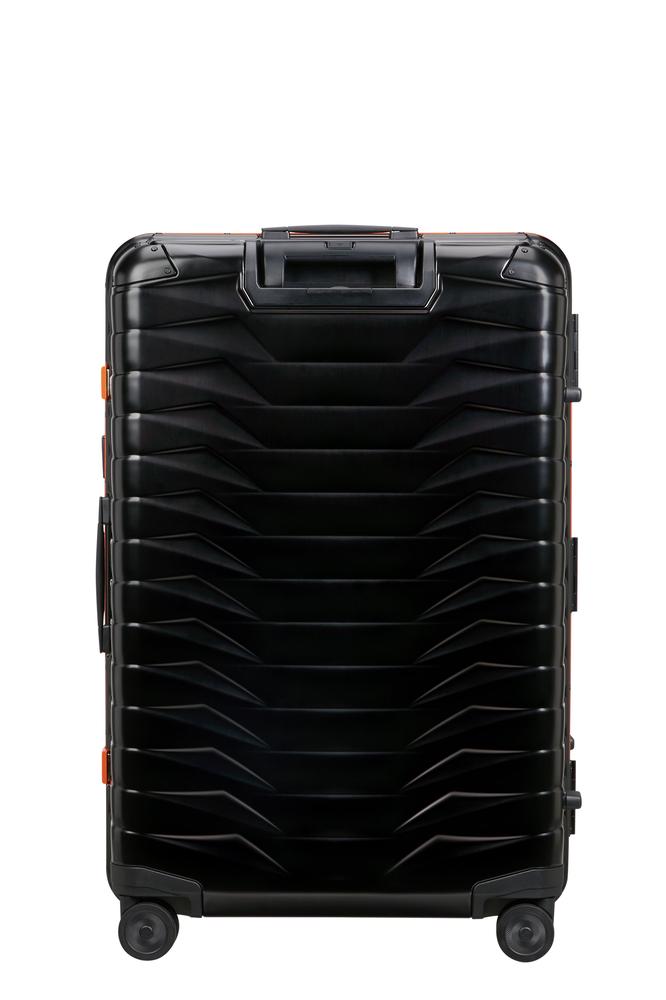 Samsonite PROXIS ALU stor koffert 76 cm /91 L Graphite/ Apricot-Harde kofferter-BagBrokers
