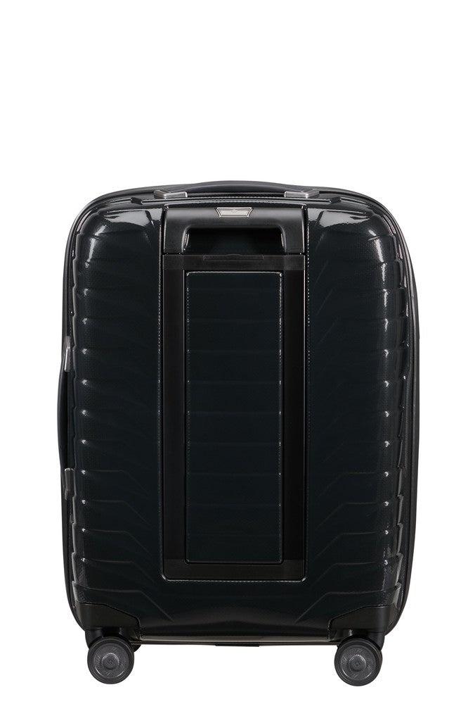 Samsonite PROXIS Utvidbar Pc-kabinkoffert 55 cm med 4 hjul Black-Harde kofferter-BagBrokers