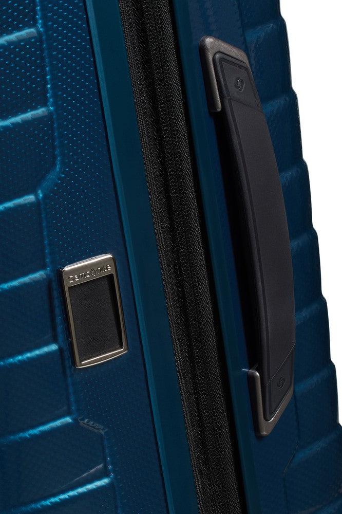 Samsonite PROXIS Utvidbar Pc-kabinkoffert 55 cm med 4 hjul Petrol Blue-Harde kofferter-BagBrokers