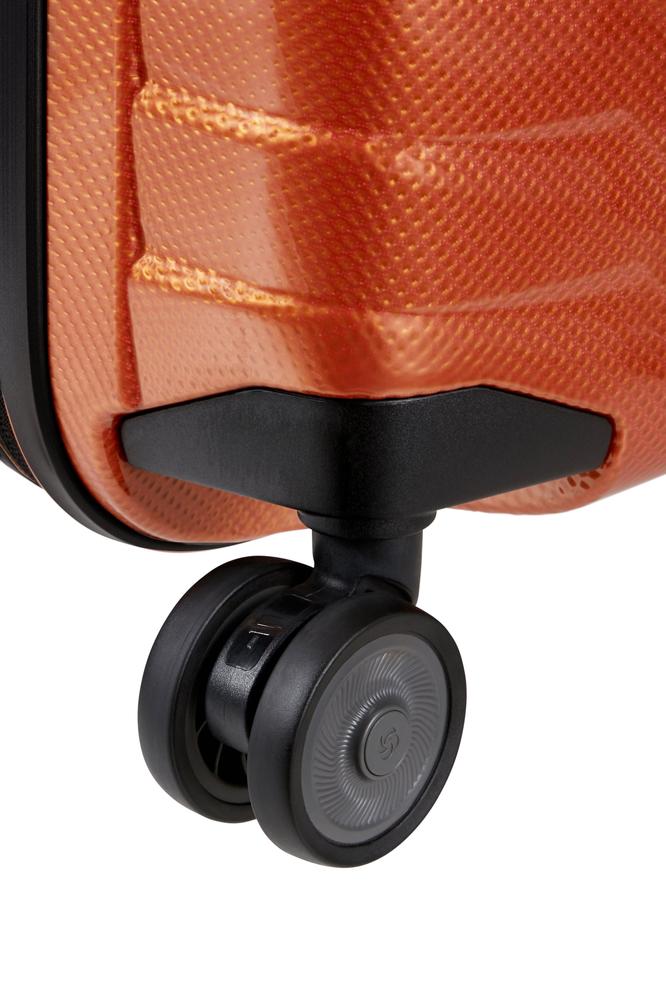 Samsonite PROXIS Utvidbar kabinkoffert 55 cm med 4 hjul Flame-Harde kofferter-BagBrokers