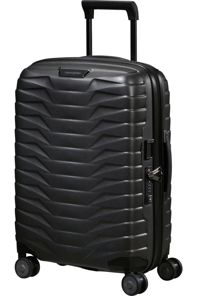 Samsonite PROXIS Utvidbar kabinkoffert 55 cm med 4 hjul Matt Graphite-Harde kofferter-BagBrokers