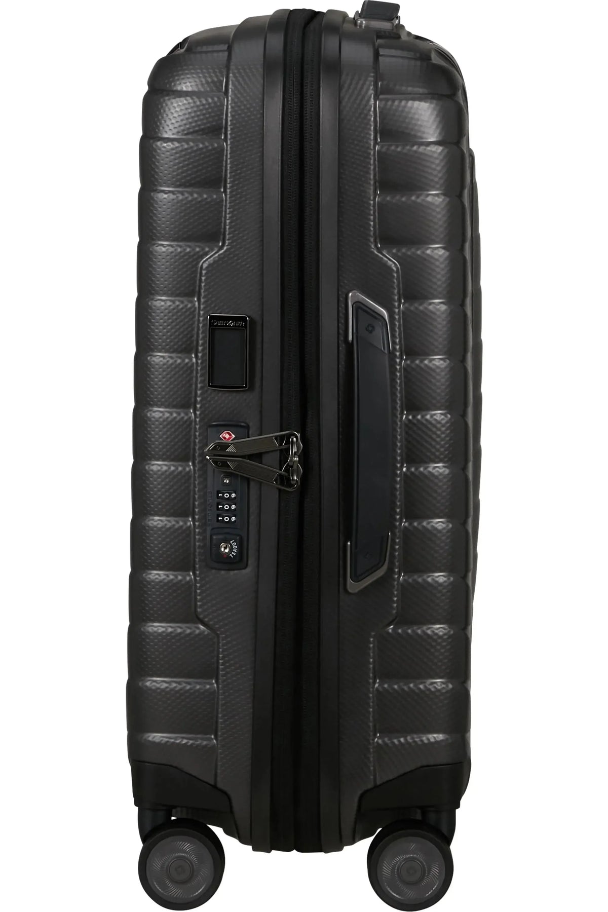 Samsonite PROXIS Utvidbar kabinkoffert 55 cm med 4 hjul Matt Graphite-Harde kofferter-BagBrokers