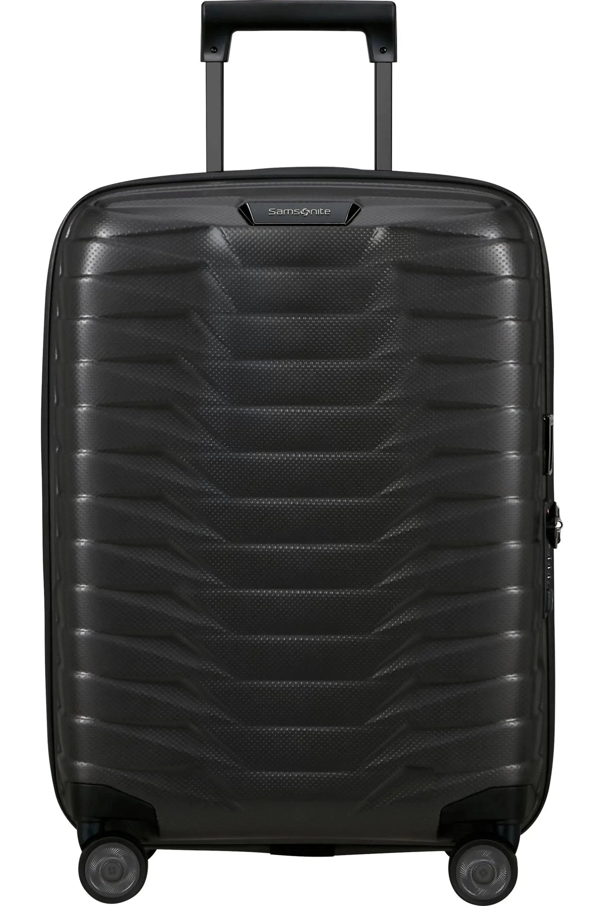 Samsonite PROXIS Utvidbar kabinkoffert 55 cm med 4 hjul Matt Graphite-Harde kofferter-BagBrokers