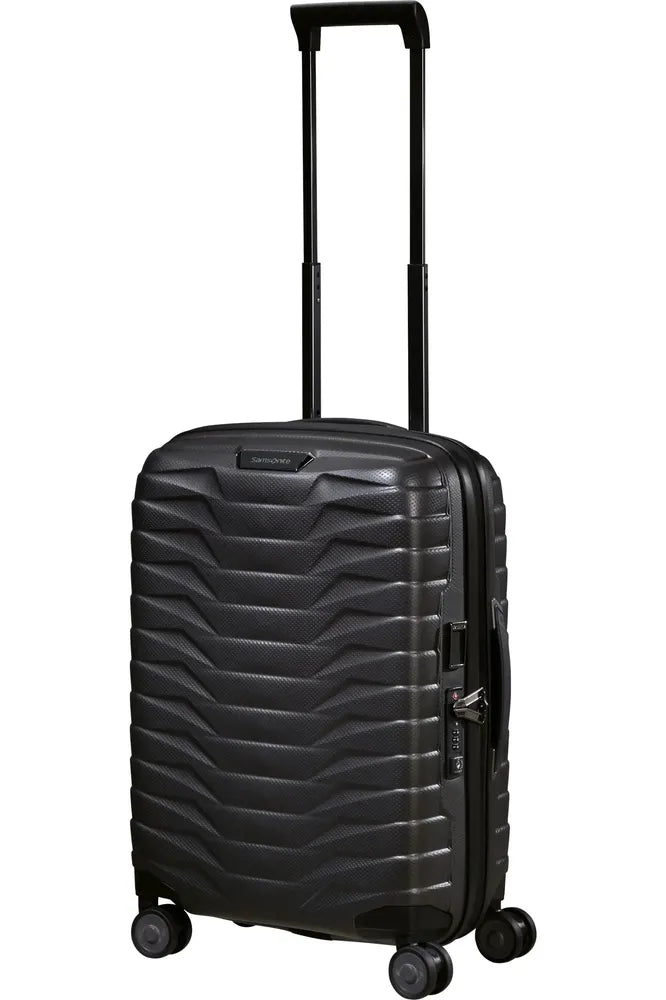 Samsonite PROXIS Utvidbar kabinkoffert 55 cm med 4 hjul Matt Graphite-Harde kofferter-BagBrokers