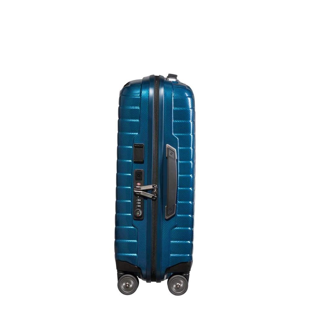 Samsonite PROXIS Utvidbar kabinkoffert med 4 hjul Petrol Blue-Harde kofferter-BagBrokers