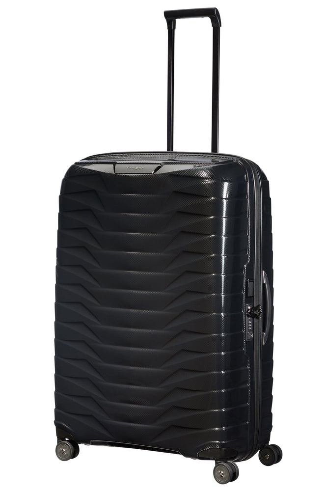 Samsonite PROXIS XL ekstra stor koffert 81 cm/125 L/ 3,5 kg Black-Harde kofferter-BagBrokers