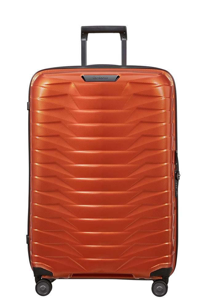 Valise Samsonite Proxi 81cm - 4 Roues - L - Verte - Légère (Neuf, Défauts Mineurs)