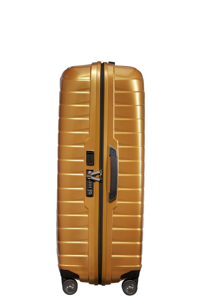 Samsonite PROXIS XL ekstra stor koffert 81 cm/125 L/ 3,5 kg Honey Gold-Harde kofferter-BagBrokers