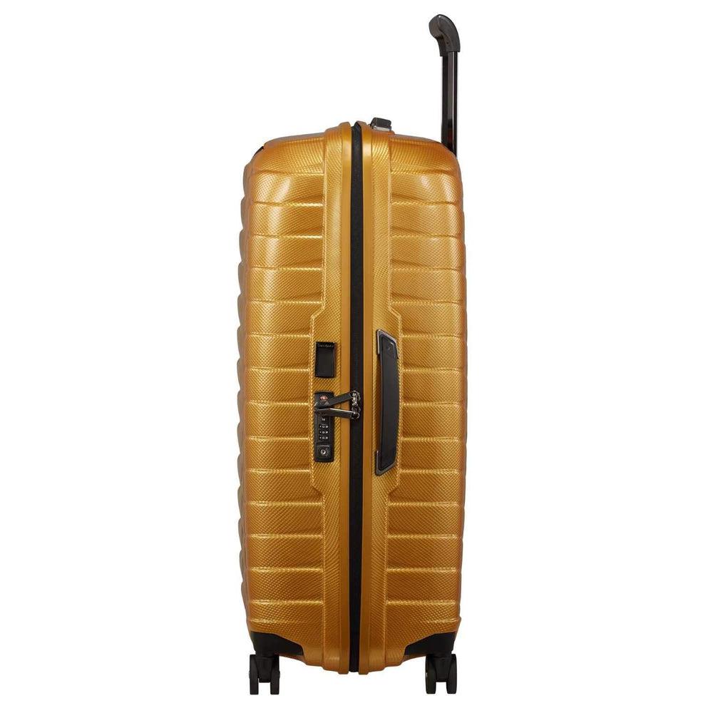 Samsonite PROXIS stor koffert 75 cm/98 L/ 2,9 kg Honey Gold-Harde kofferter-BagBrokers