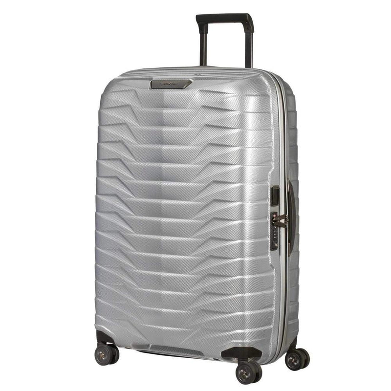 Samsonite PROXIS stor koffert 75 cm/98 L/ 2,9 kg Silver-Harde kofferter-BagBrokers