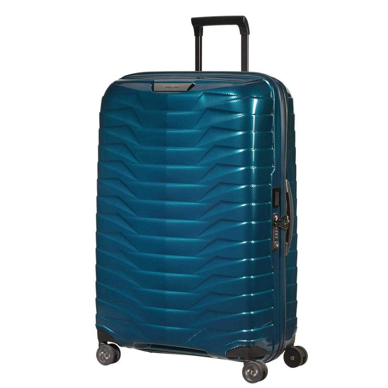 Samsonite PROXIS stor koffert 75 cm/98 L/ 2,9 kg Petrol Blue-Harde kofferter-BagBrokers