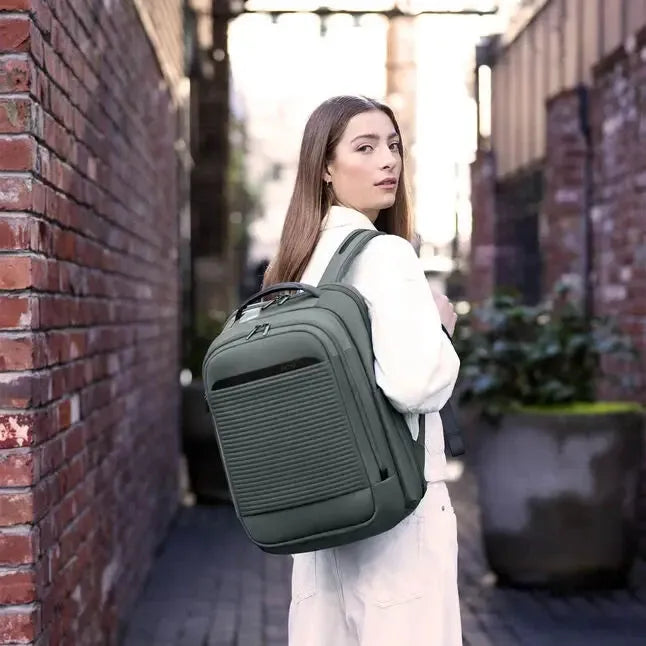 Samsonite Paralux 2-i-1 reise-ryggsekk 15.6" Oliven-Ryggsekker-BagBrokers