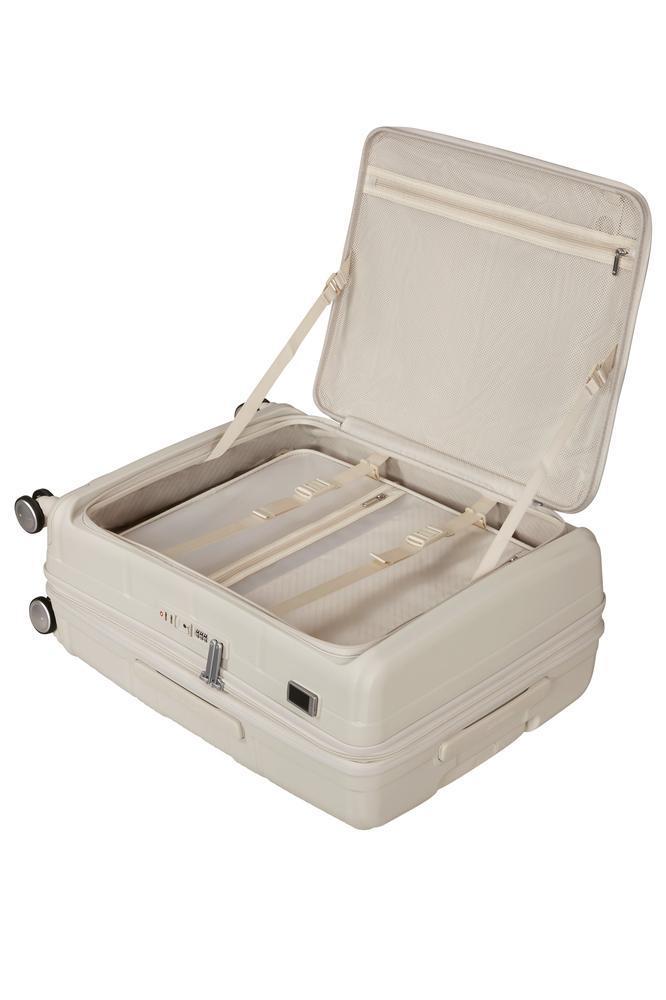 Samsonite Paralux Utvidbar koffert med dobbel inngang 67 cm Stone Grey-Harde kofferter-BagBrokers