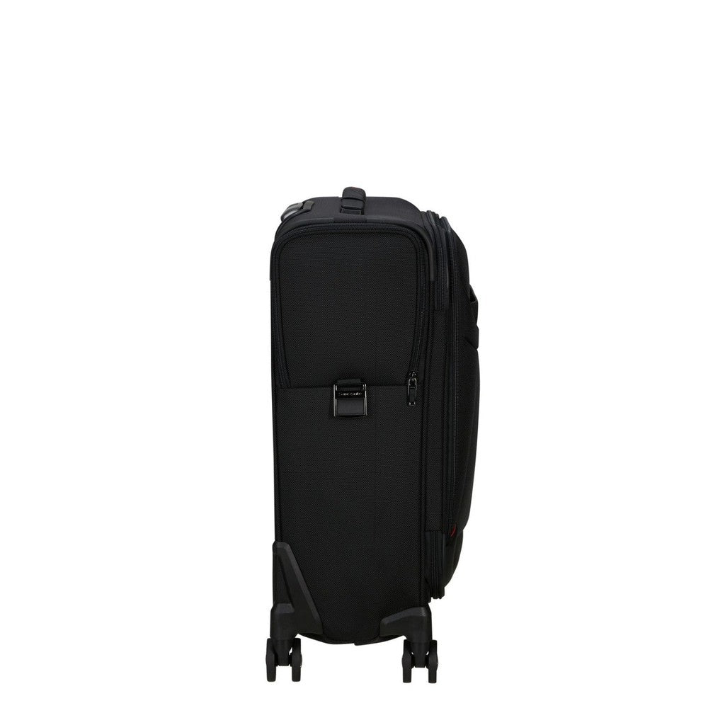 Samsonite Pro-Dlx 6 kabinkoffert med 4 hjul Svart-Myke kofferter-BagBrokers