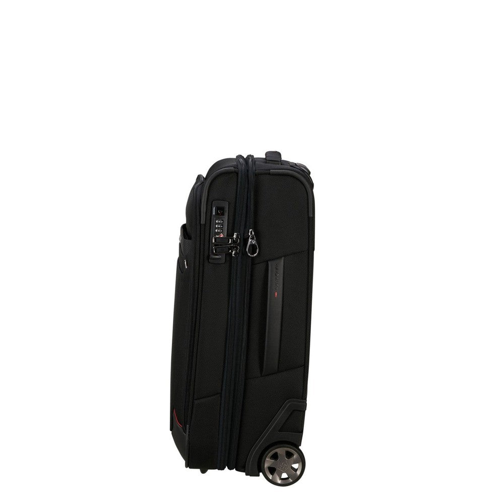 Samsonite Pro-Dlx 6 utvidbar kabinkoffert med 2 hjul Svart-Myke kofferter-BagBrokers