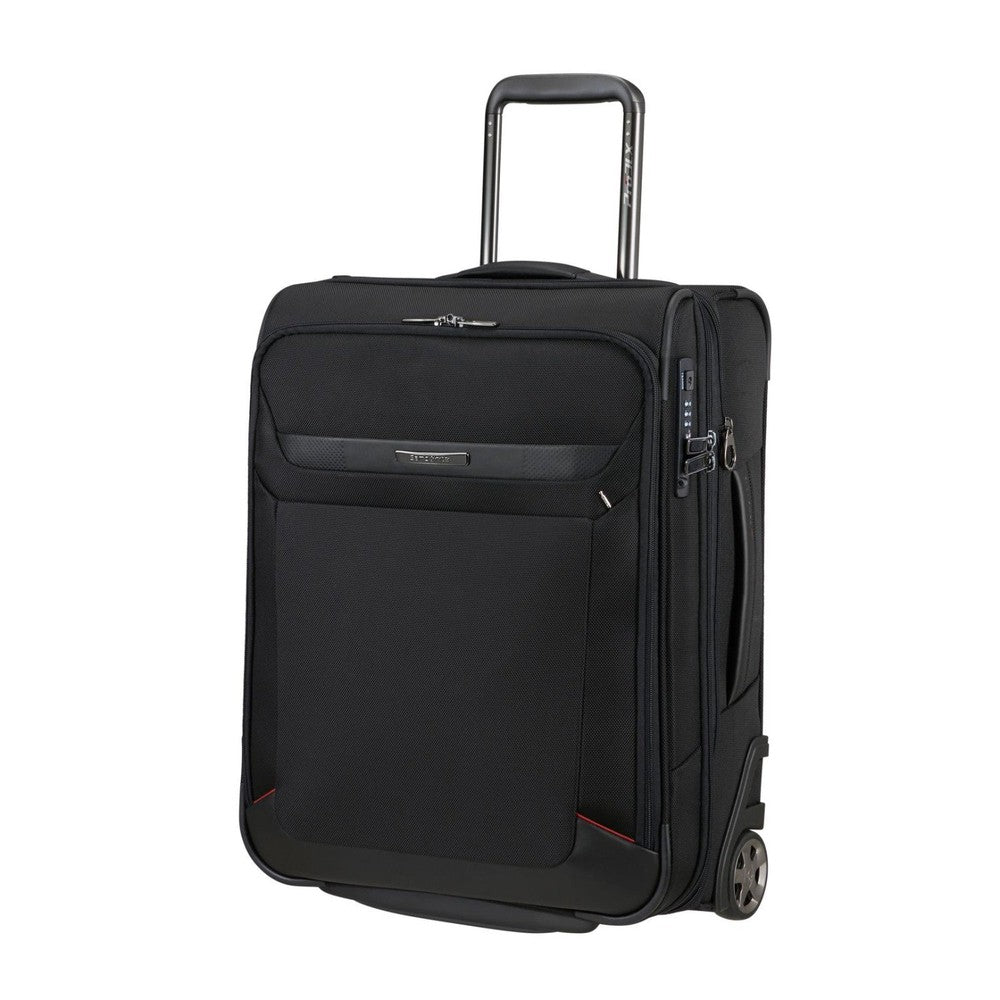 Samsonite Pro-Dlx 6 utvidbar kabinkoffert med 2 hjul Svart-Myke kofferter-BagBrokers