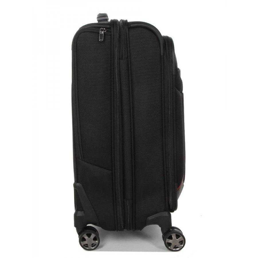 Samsonite Pro-Dlx 6 utvidbar kabinkoffert med 4 hjul Svart-Myke kofferter-BagBrokers