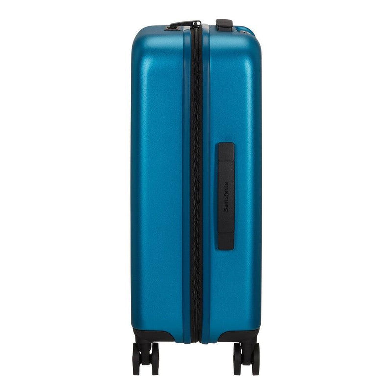 Samsonite Quadrix kabin koffert med 4 hjul 55 cm Aqua-Harde kofferter-BagBrokers