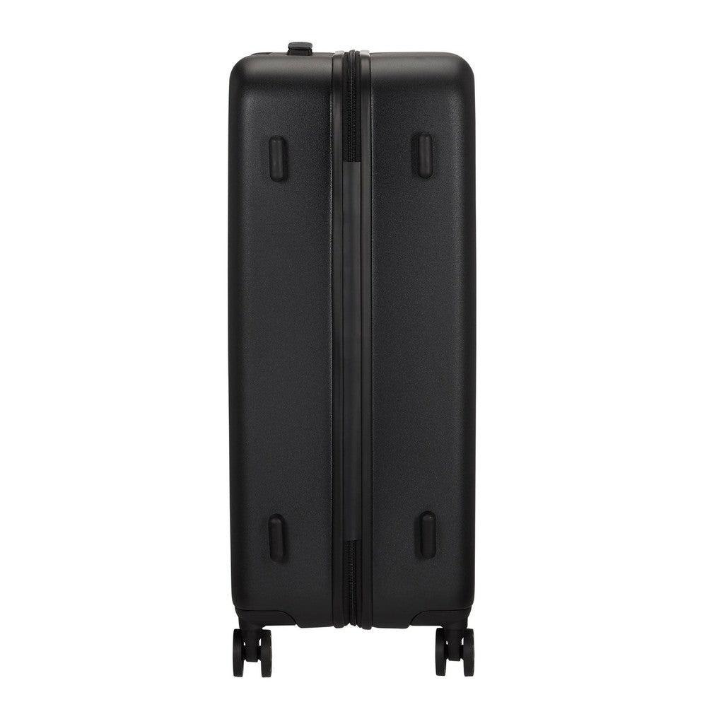 Samsonite Quadrix medium koffert med 4 hjul 68 cm Black-Harde kofferter-BagBrokers