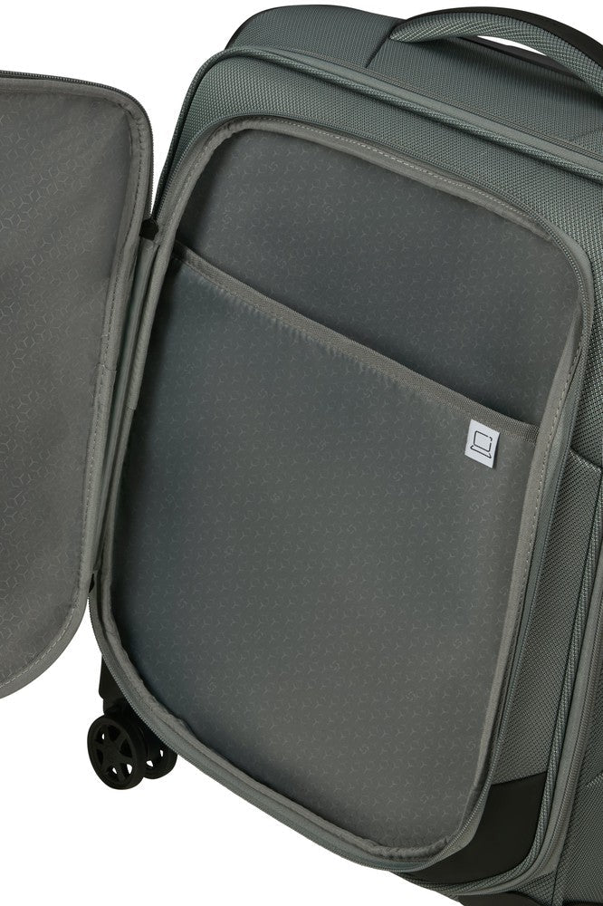 Samsonite RESPARK Kabinkoffert med 4 hjul 55 cm Sage Grey-Myke kofferter-BagBrokers