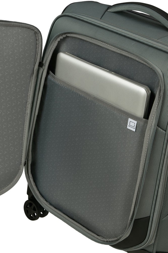 Samsonite RESPARK Kabinkoffert med 4 hjul 55 cm Sage Grey-Myke kofferter-BagBrokers