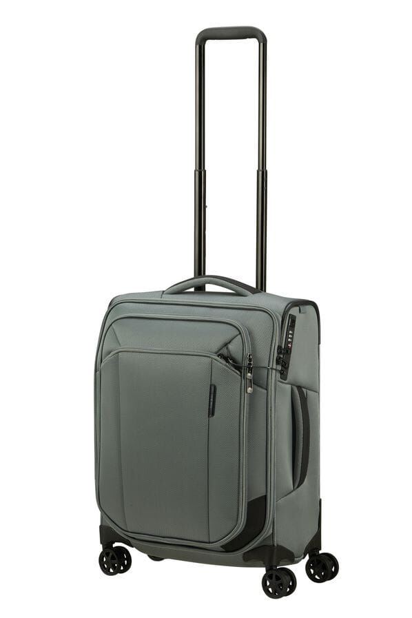 Samsonite RESPARK Kabinkoffert med 4 hjul 55 cm Sage Grey-Myke kofferter-BagBrokers