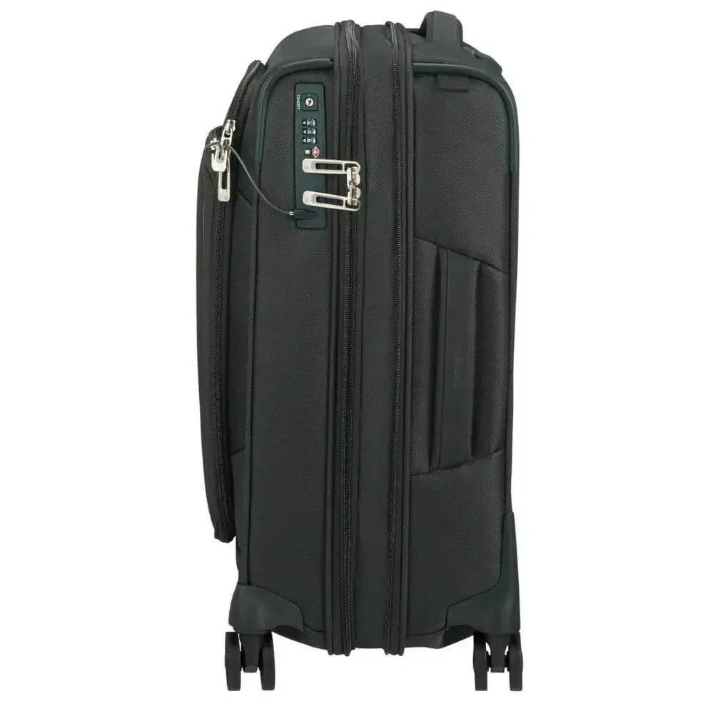 Samsonite RESPARK Utvidbar koffert med 4 hjul 55 cm Forest Green-Myke kofferter-BagBrokers