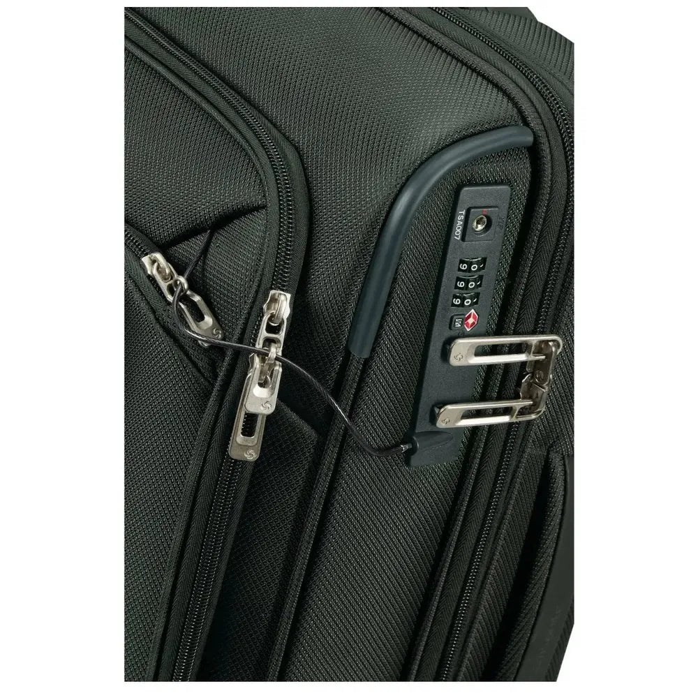 Samsonite RESPARK Utvidbar koffert med 4 hjul 55 cm Forest Green-Myke kofferter-BagBrokers