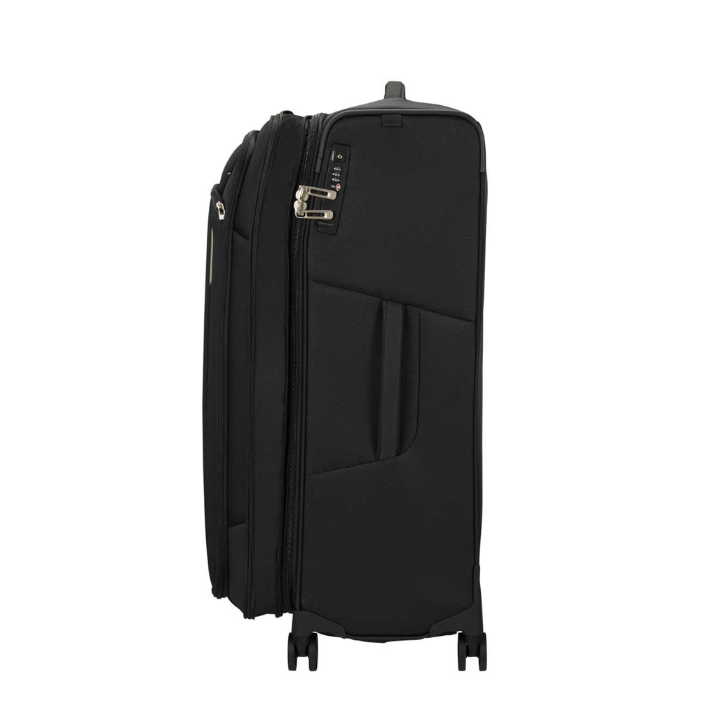 Samsonite RESPARK ekspanderende stor koffert 79 cm/ 140 liter Ozone Black-Myke kofferter-BagBrokers