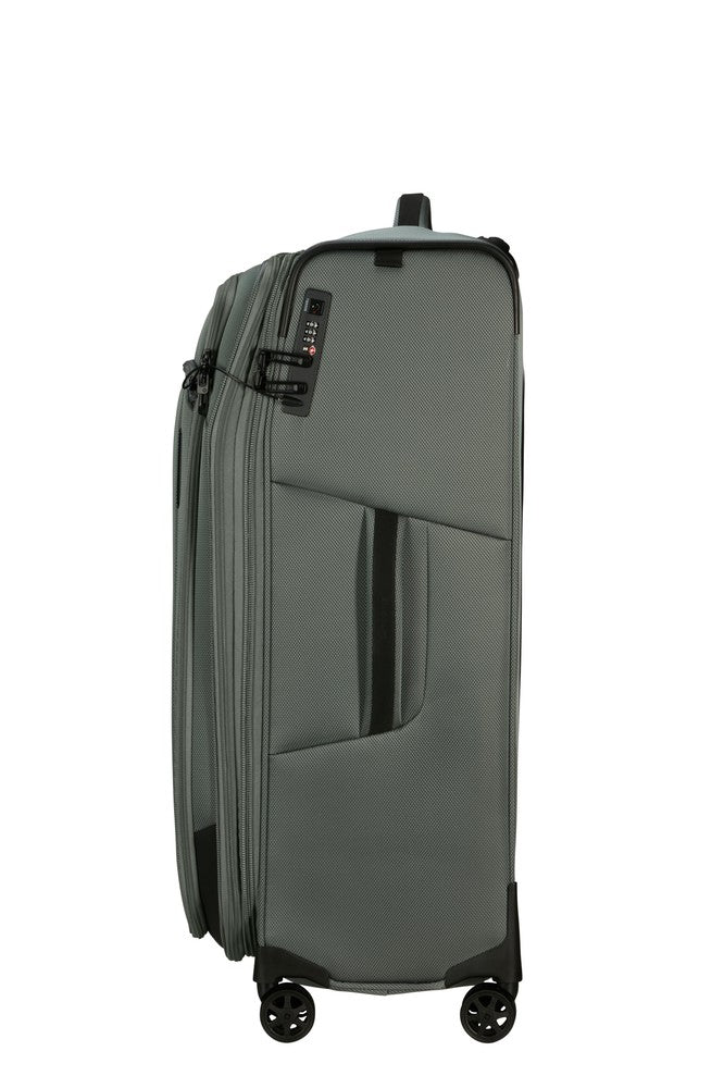 Samsonite RESPARK ekspanderende stor koffert 79 cm/ 140 liter Sage Grey-Myke kofferter-BagBrokers