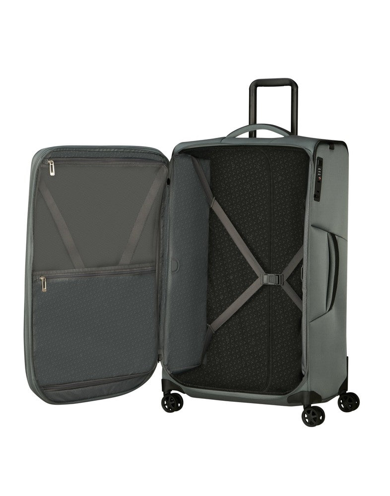 Samsonite RESPARK ekspanderende stor koffert 79 cm/ 140 liter Sage Grey-Myke kofferter-BagBrokers