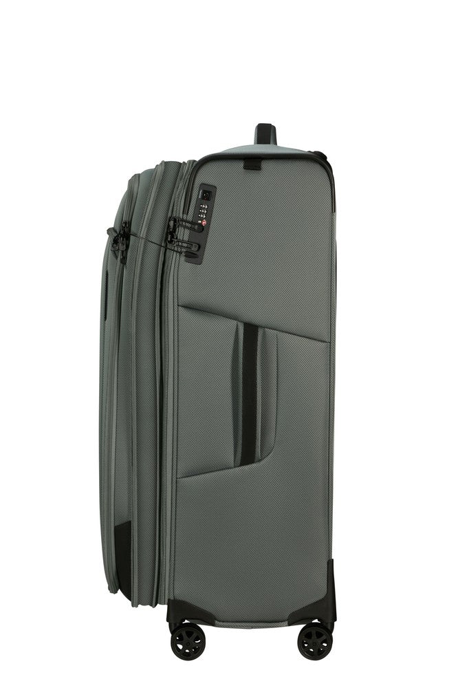 Samsonite RESPARK ekspanderende stor koffert 79 cm/ 140 liter Sage Grey-Myke kofferter-BagBrokers