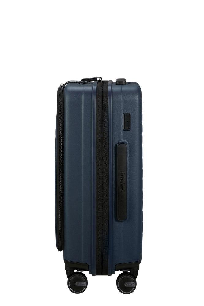 Samsonite RESTACKD utvidbar PC kabinkoffert 55 cm Midnight-Harde kofferter-BagBrokers