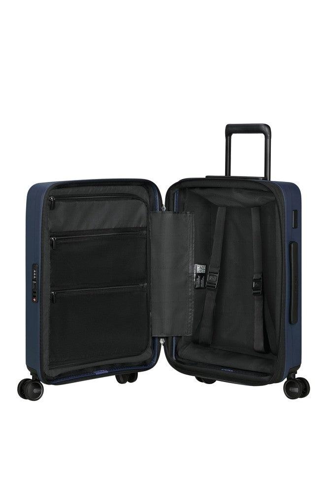 Samsonite RESTACKD utvidbar PC kabinkoffert 55 cm Midnight-Harde kofferter-BagBrokers