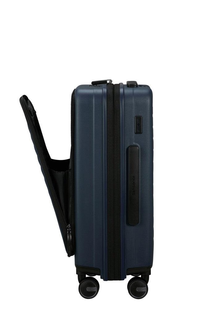 Samsonite RESTACKD utvidbar PC kabinkoffert 55 cm Midnight-Harde kofferter-BagBrokers