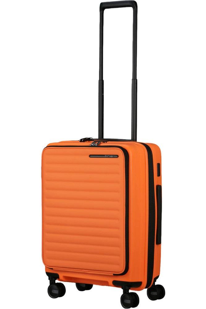 Samsonite RESTACKD utvidbar PC kabinkoffert 55 cm Papaya-Harde kofferter-BagBrokers