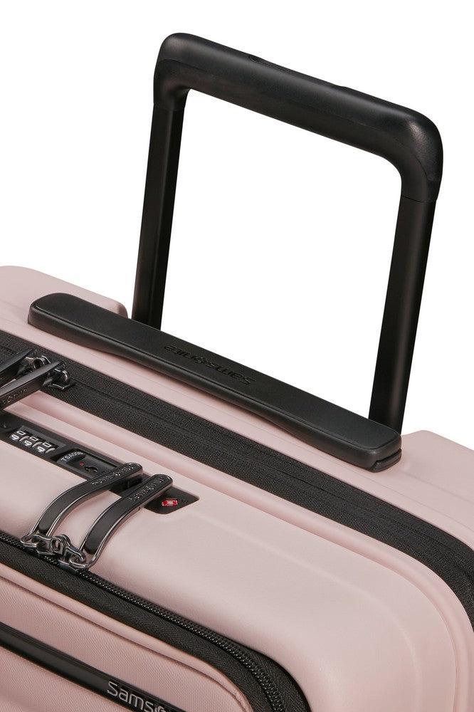 Samsonite RESTACKD utvidbar PC kabinkoffert 55 cm Rose-Harde kofferter-BagBrokers