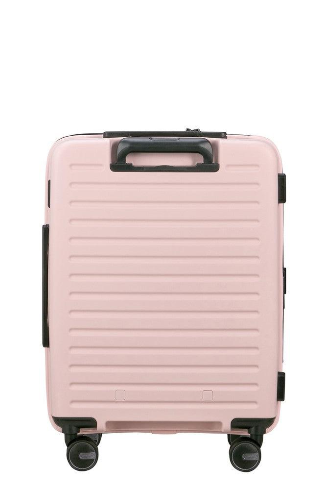 Samsonite RESTACKD utvidbar PC kabinkoffert 55 cm Rose-Harde kofferter-BagBrokers