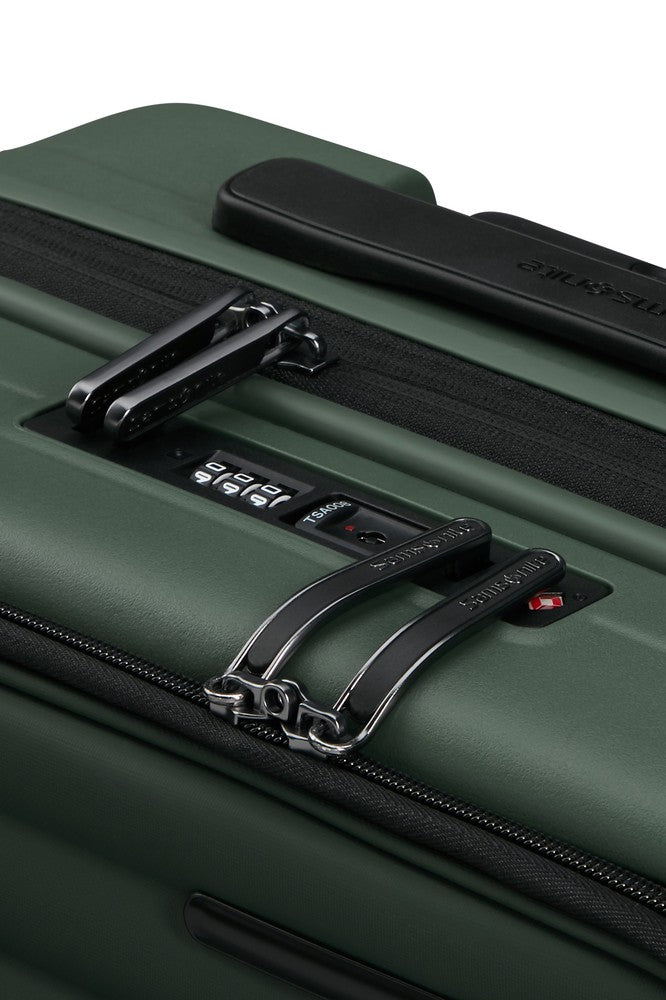 Samsonite RESTACKD utvidbar PC kabinkoffert 55 cm Sage-Harde kofferter-BagBrokers