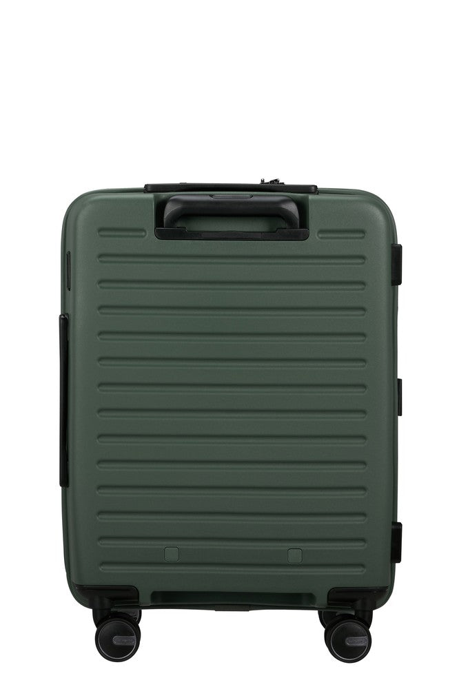 Samsonite RESTACKD utvidbar PC kabinkoffert 55 cm Sage-Harde kofferter-BagBrokers