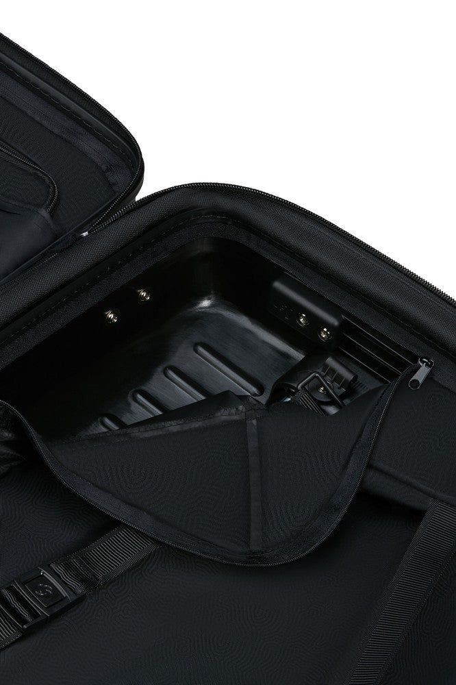 Samsonite RESTACKD utvidbar ekstra stor koffert 81 cm Black-Harde kofferter-BagBrokers