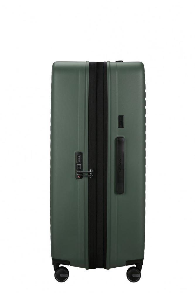 Samsonite RESTACKD utvidbar ekstra stor koffert 81 cm Sage-Harde kofferter-BagBrokers