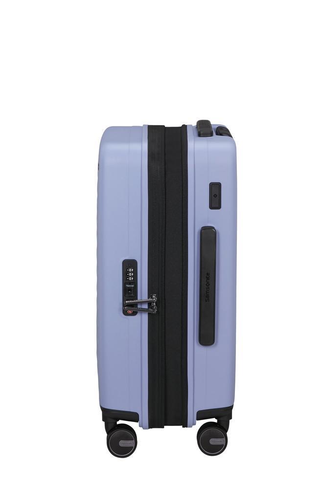 Samsonite RESTACKD utvidbar kabinkoffert 55 cm Lavendel-Harde kofferter-BagBrokers