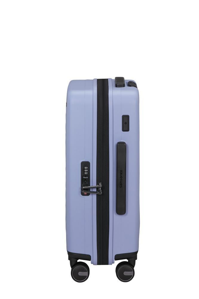 Samsonite RESTACKD utvidbar kabinkoffert 55 cm Lavendel-Harde kofferter-BagBrokers