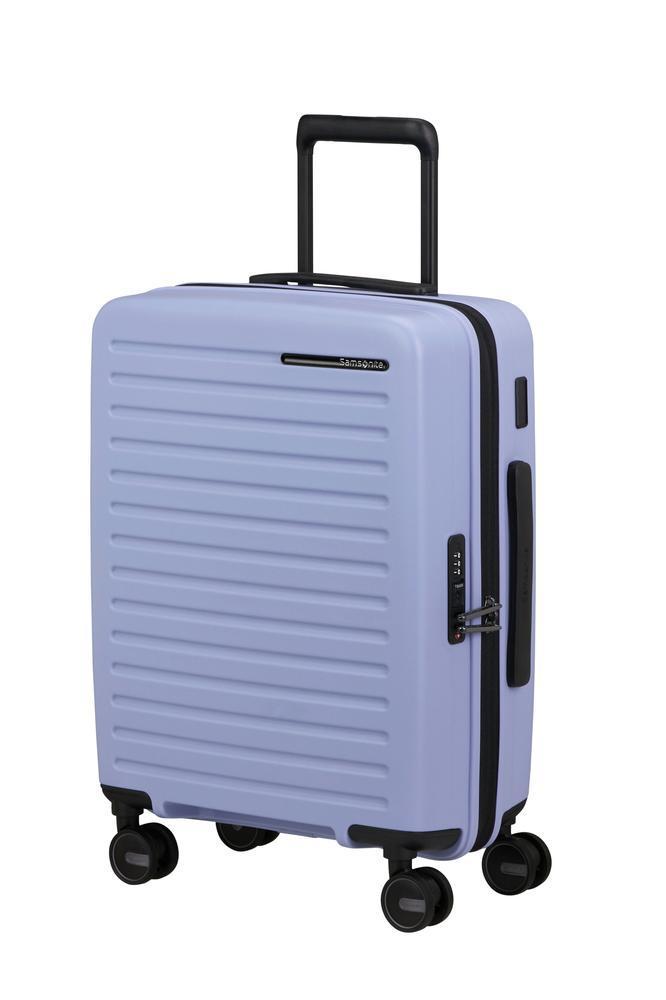 Samsonite RESTACKD utvidbar kabinkoffert 55 cm Lavendel-Harde kofferter-BagBrokers