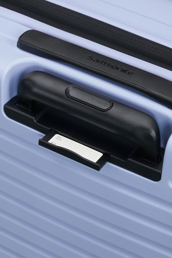 Samsonite RESTACKD utvidbar kabinkoffert 55 cm Lavendel-Harde kofferter-BagBrokers