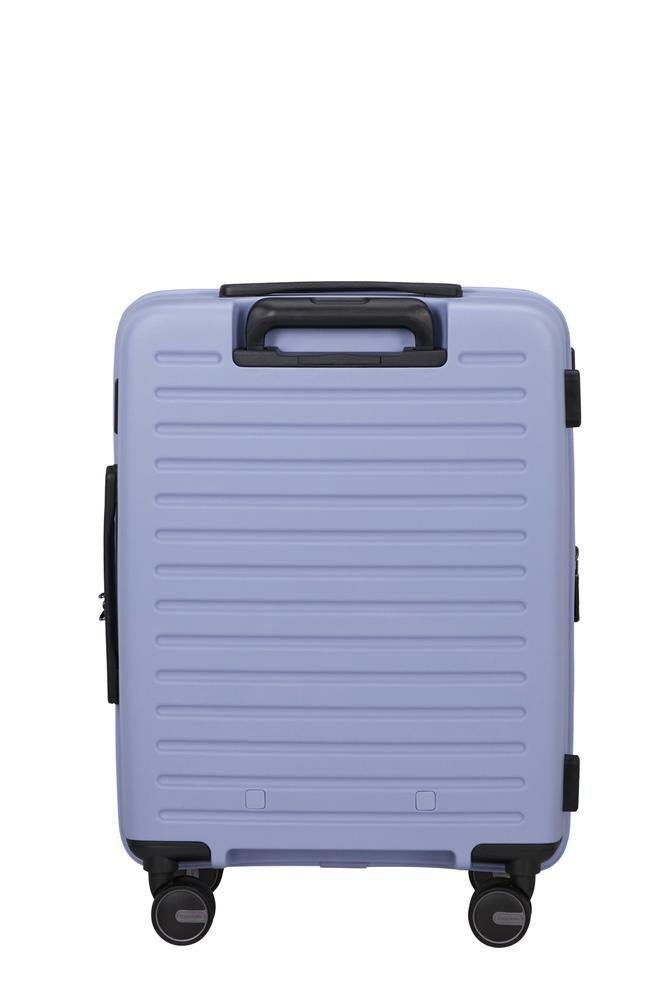 Samsonite RESTACKD utvidbar kabinkoffert 55 cm Lavendel-Harde kofferter-BagBrokers